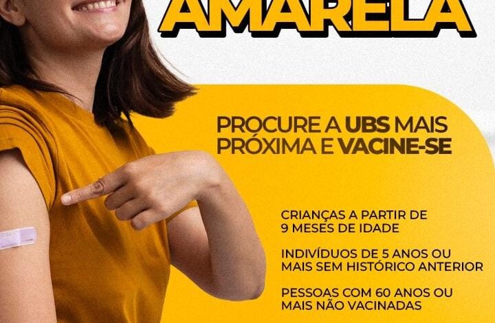 Prefeitura de Mairinque intensifica campanha de vacinação contra febre amarela