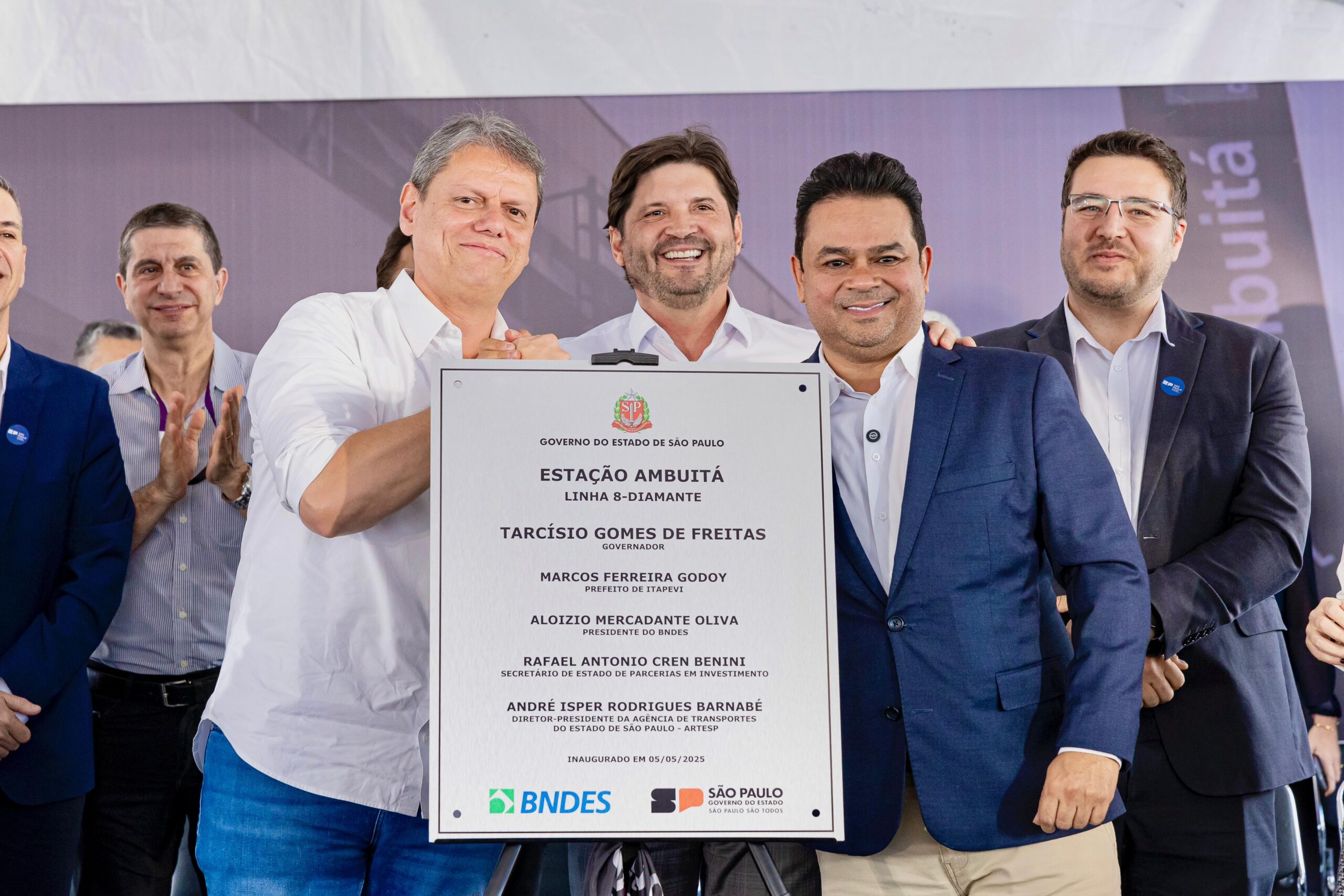 Itapevi inaugura Estação Ambuitá e entra na rota do futuro trem Intercidades Sorocaba/São Paulo
