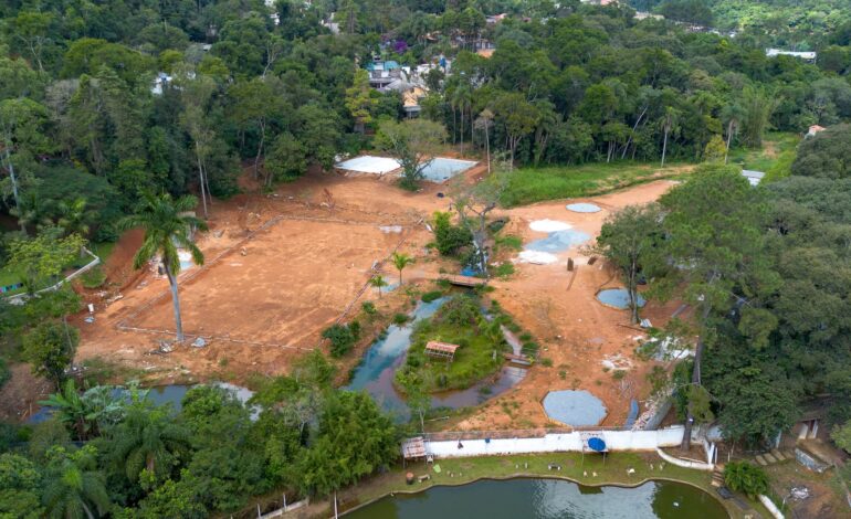 12º Parque Municipal de Santana de Parnaíba está sendo construído no bairro Cururuquara