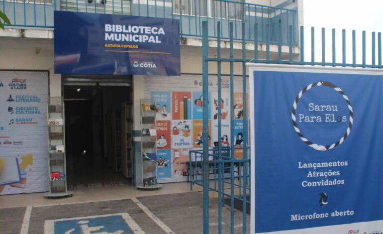 Biblioteca Batista Cepelos permanecerá fechada até o dia 15/06 para reforma