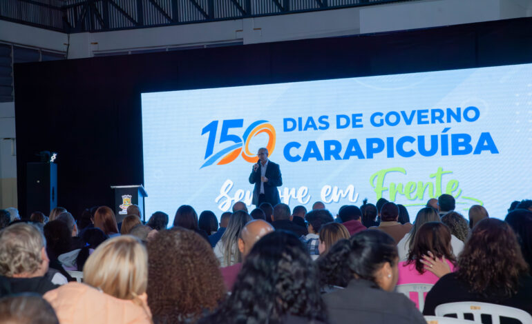 Prefeito José Roberto avalia os primeiros 150 dias e anuncia novas entregas para Carapicuíba