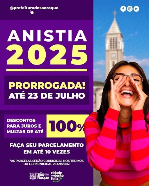 Anistia 2025 termina na próxima semana