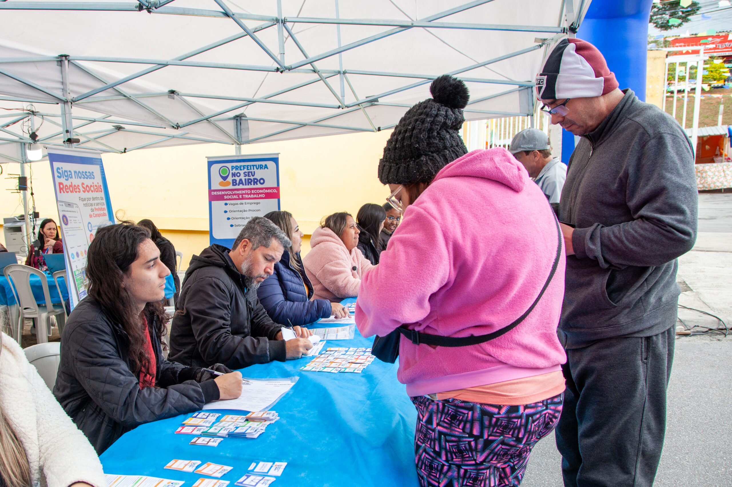 Prefeitura de Carapicuíba realiza mais uma edição do programa Prefeitura no Seu Bairro e leva serviços gratuitos para Cohab 5 nesta quinta-feira (17)