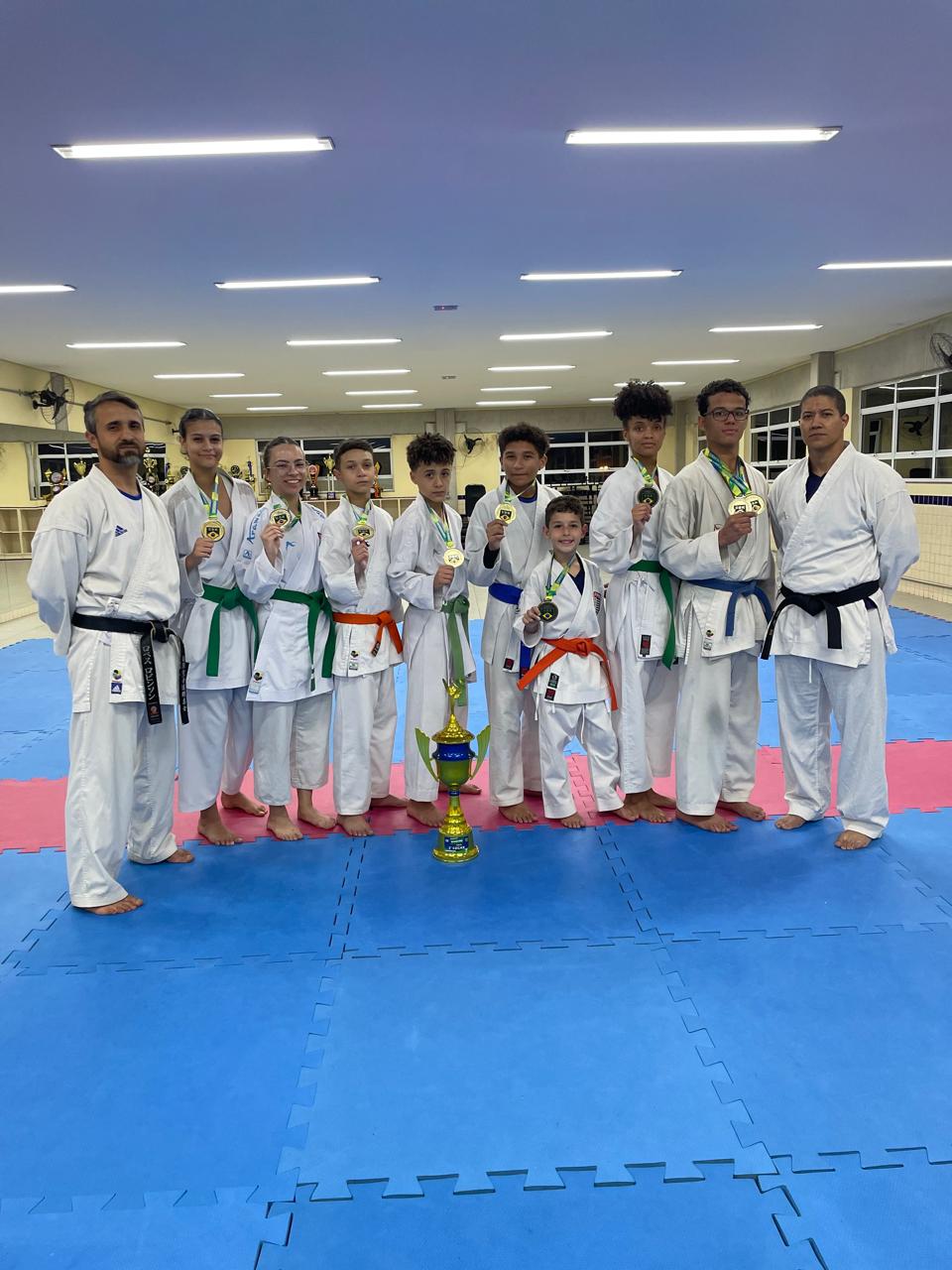 Santana de Parnaíba se destaca em etapa do Campeonato Brasileiro de Karatê 