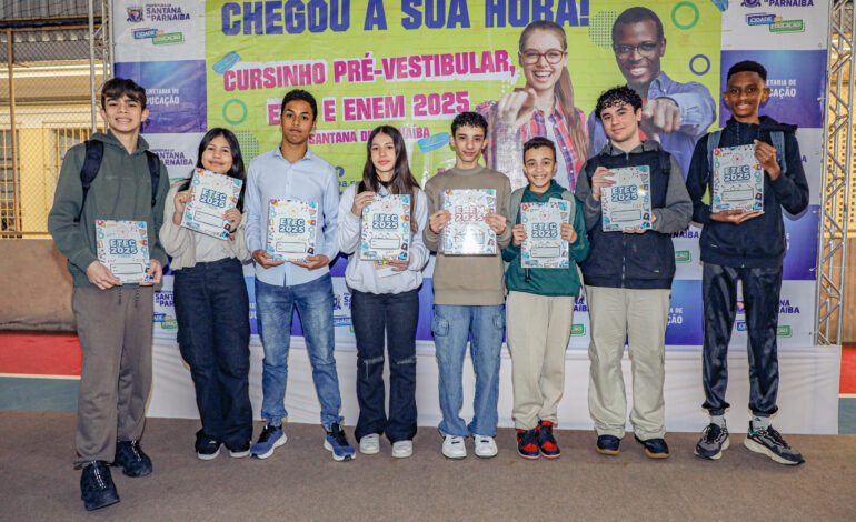 Prefeitura de Santana de Parnaíba inicia 11ª edição do cursinho pré-vestibular para estudantes da rede pública