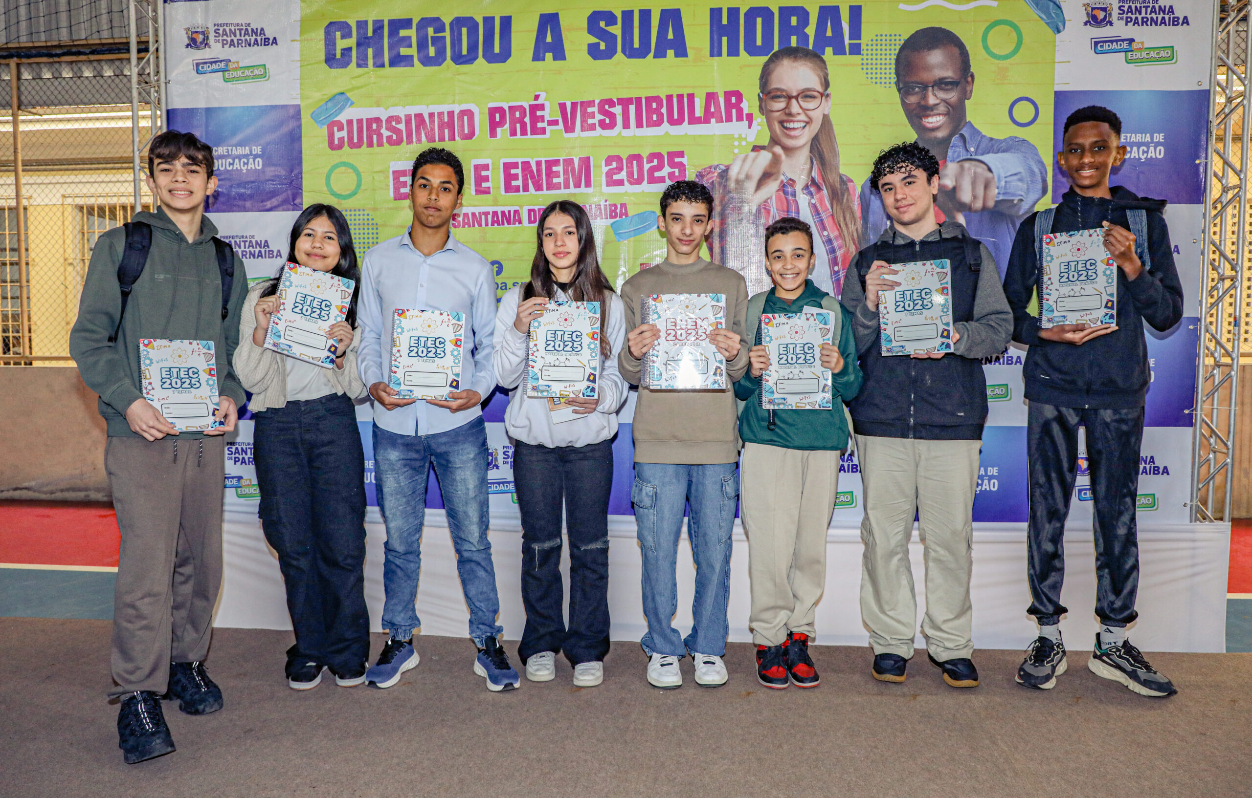 Prefeitura de Santana de Parnaíba inicia 11ª edição do cursinho pré-vestibular para estudantes da rede pública