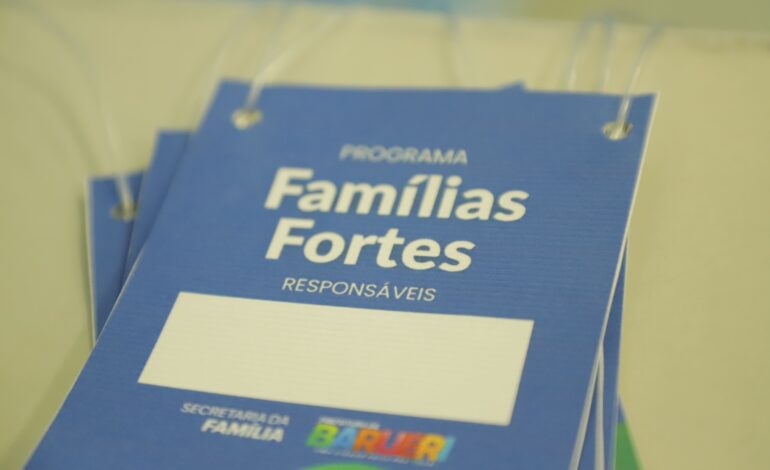 Programa Famílias Fortes 2025 realiza encontros semanais até 25 de setembro 