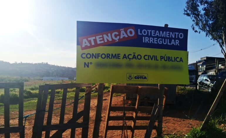 Prefeitura institui Grupo de Repressão a Parcelamentos de Solo Clandestinos