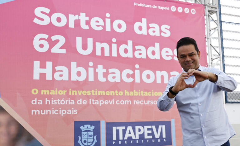 Teco promoveu sorteio de 62 apartamentos em Itapevi