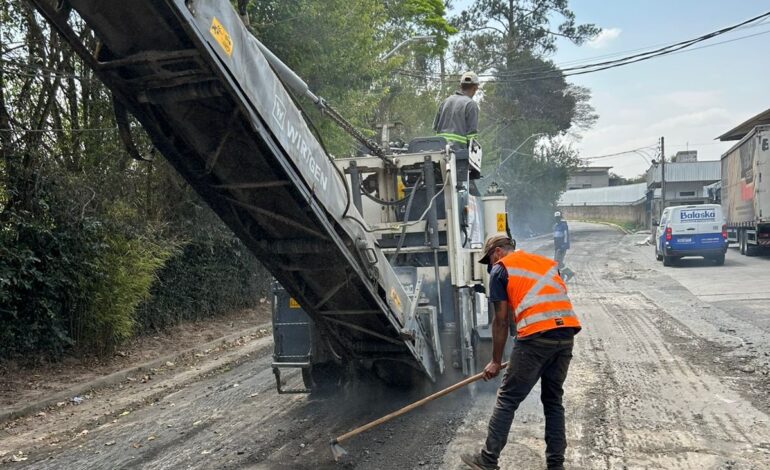 ‘Asfaltaço’ chega à Vila Jovina e vai passar por outros bairros da região