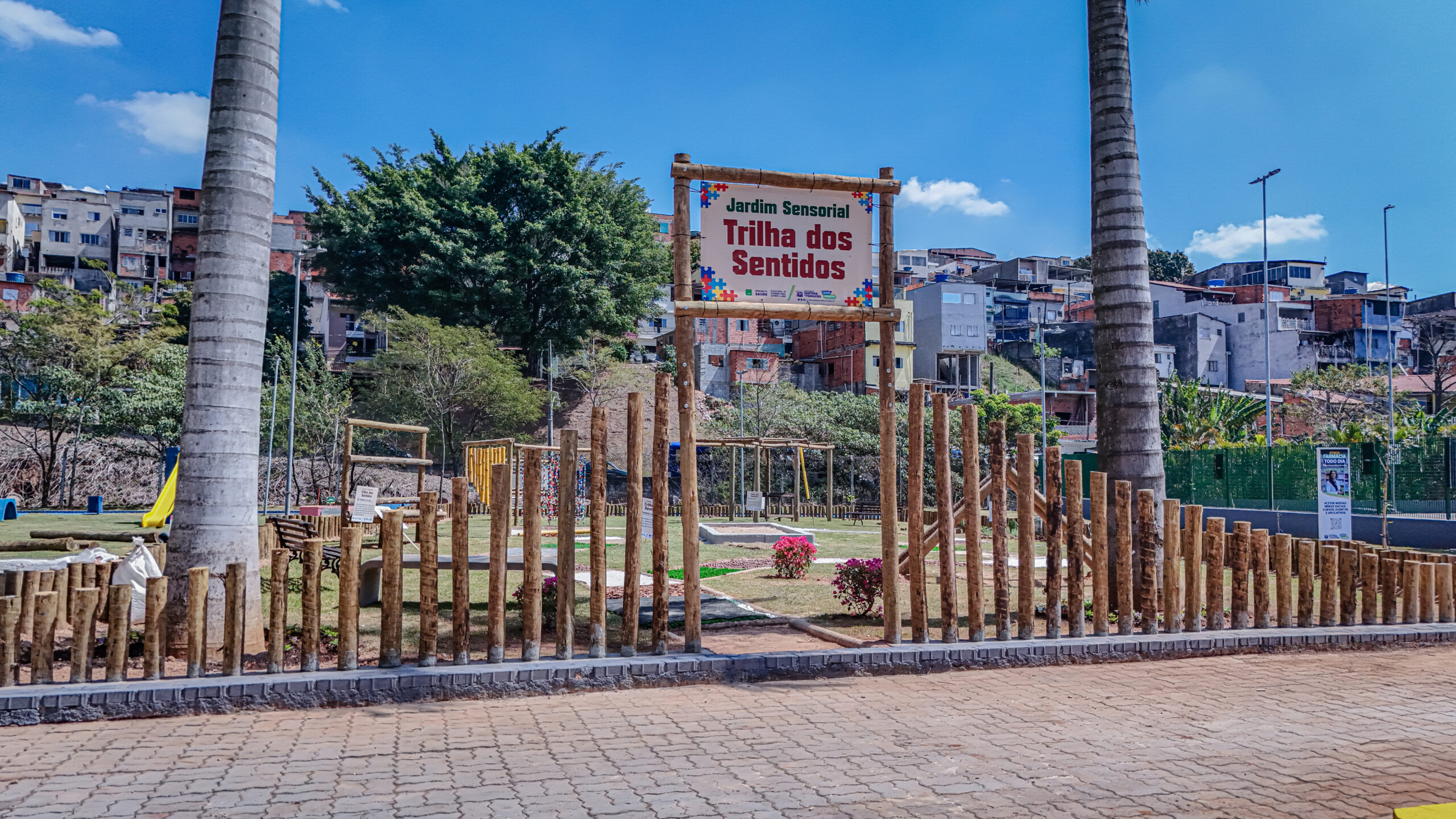 Santana de Parnaíba inaugura Jardim Sensorial gratuito para crianças neurodivergentes