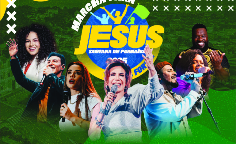Santana de Parnaíba recebe Marcha para Jesus com shows de grandes nomes da música gospel