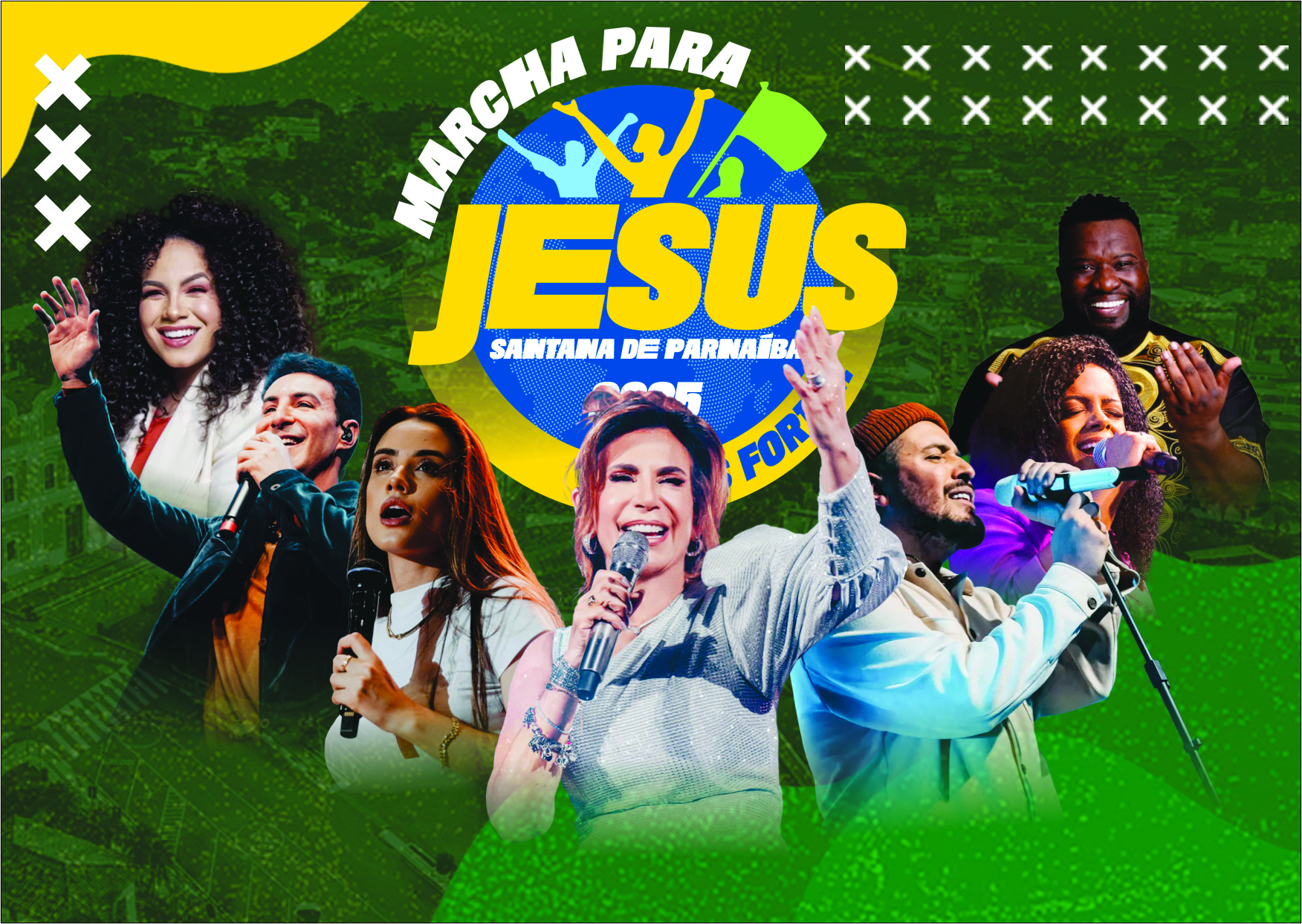 Santana de Parnaíba recebe Marcha para Jesus com shows de grandes nomes da música gospel