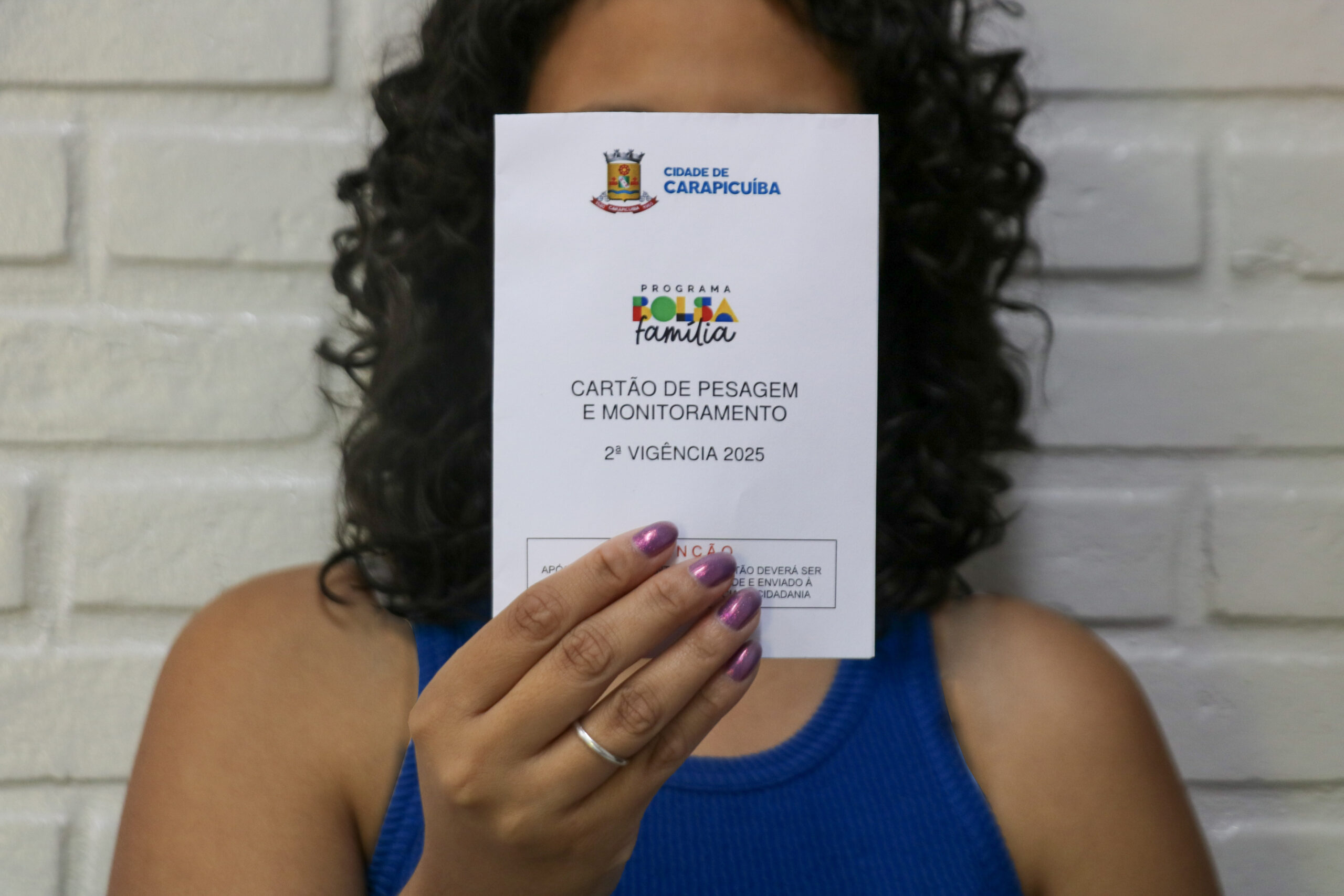 Prefeitura inicia o período de retirada do Cartão Pesagem da 2ª Vigência 2025