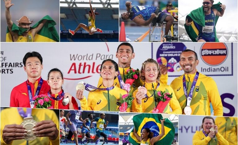 Com 100% de Bolsa Atleta, Brasil é campeão geral do Mundial de Atletismo Paralímpico pela primeira vez na história