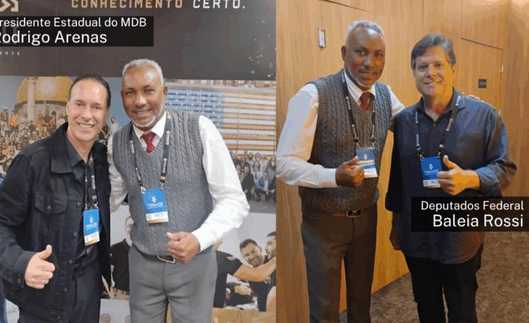 Márcio Maranata é convidado pelo MDB a disputar vaga de Deputado Federal por Barueri