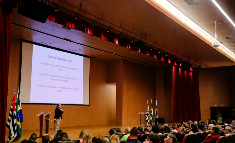 Santana de Parnaíba realiza 4º Fórum Municipal de Assistência Social