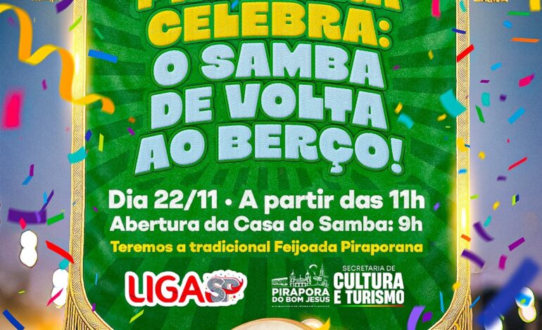 LIGA DAS ESCOLAS DE SAMBA EM PIRAPORA DO BOM JESUS