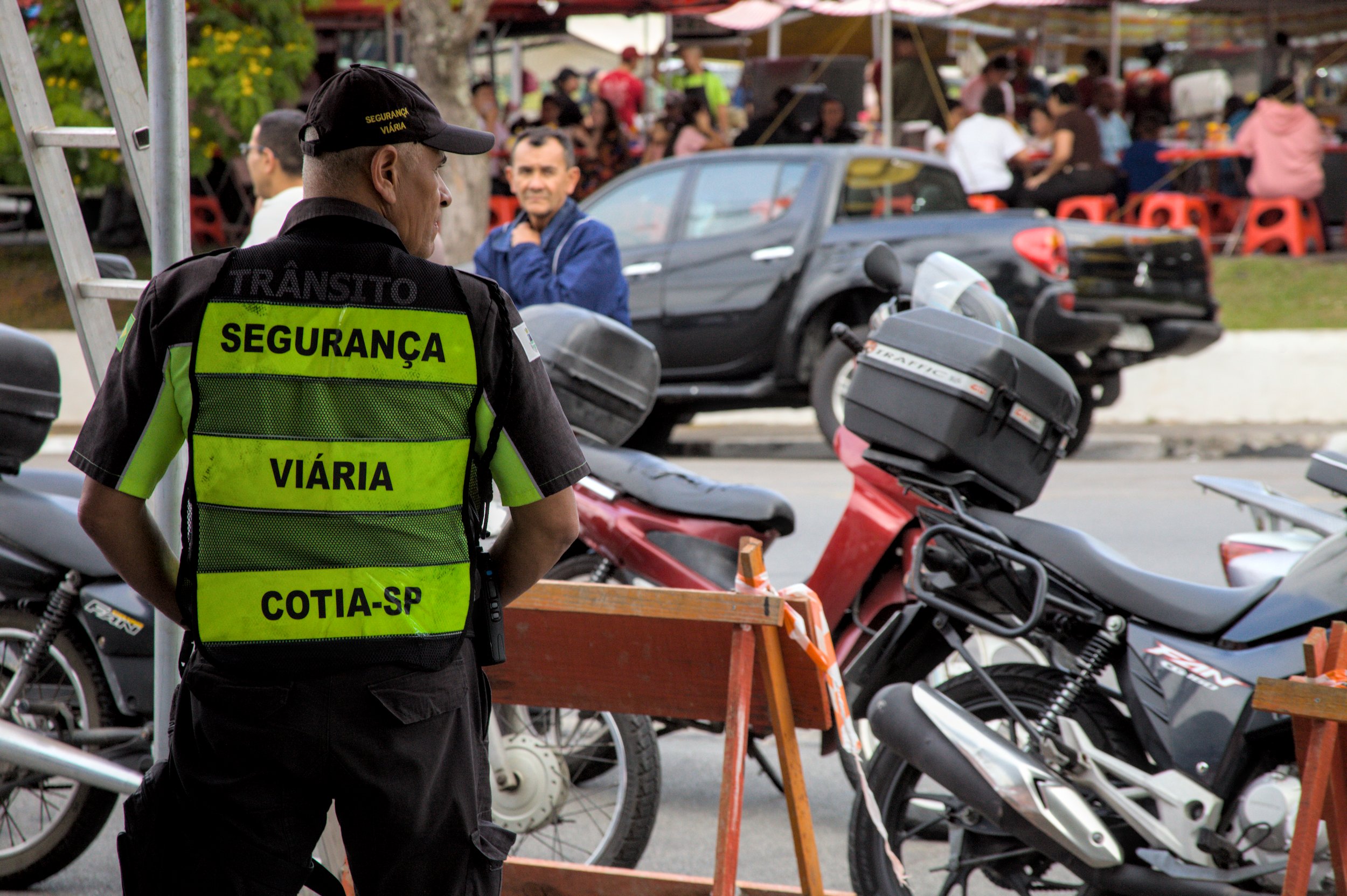 Praça do Sabiá recebe ação educativa de trânsito para motociclistas