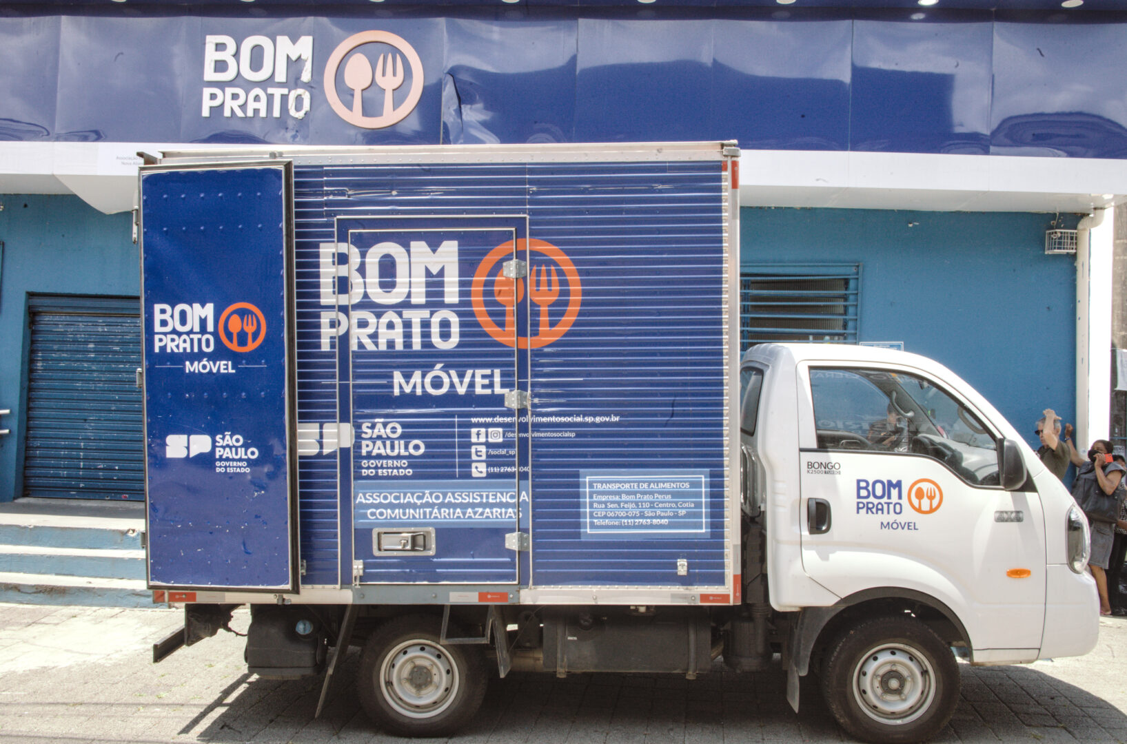 Bom Prato Móvel chega ao Caputera e oferece refeições por R$ 1,00