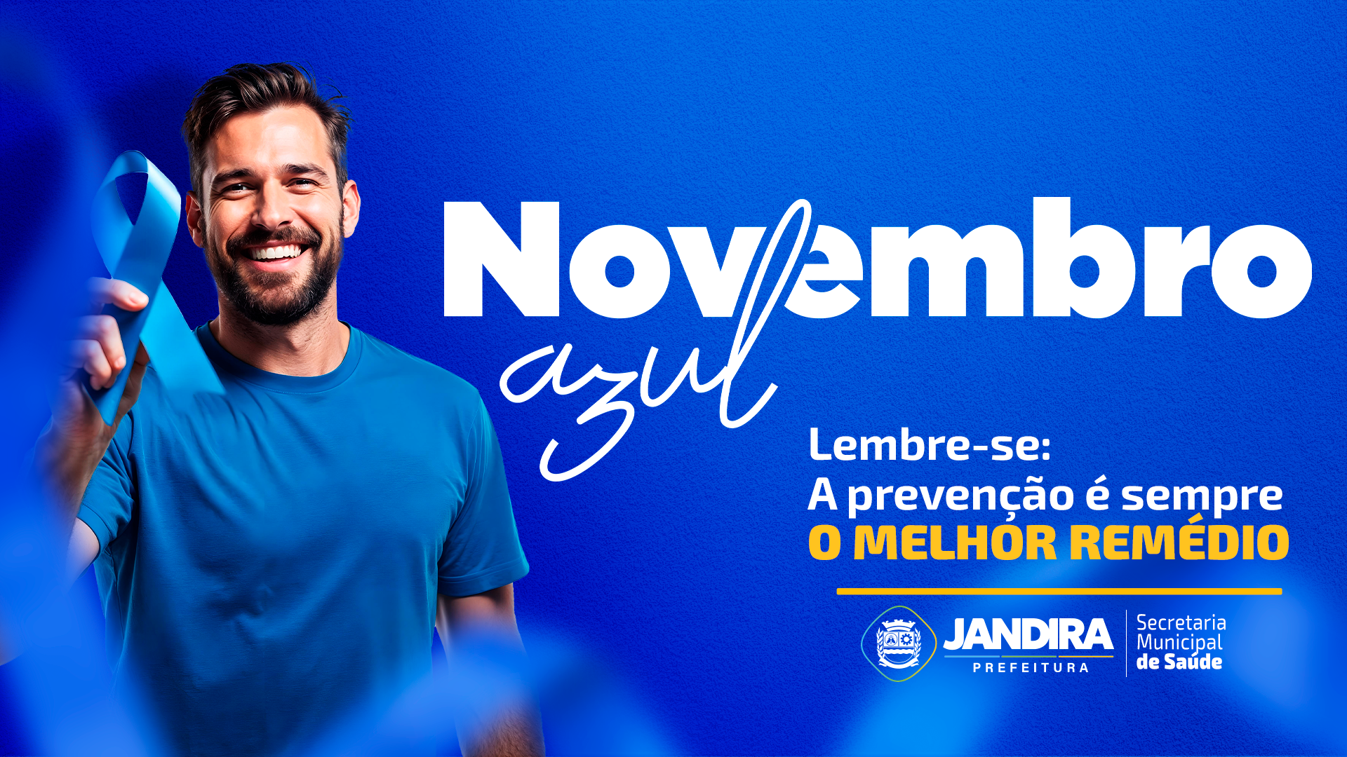 Jandira reforça a importância dos cuidados com a saúde masculina durante o Novembro Azul