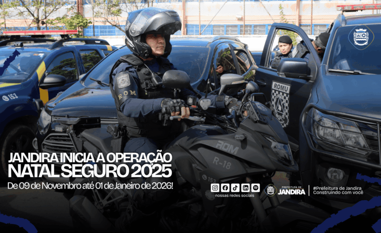Operação Natal Seguro reforça ações de segurança em Jandira para o fim de ano