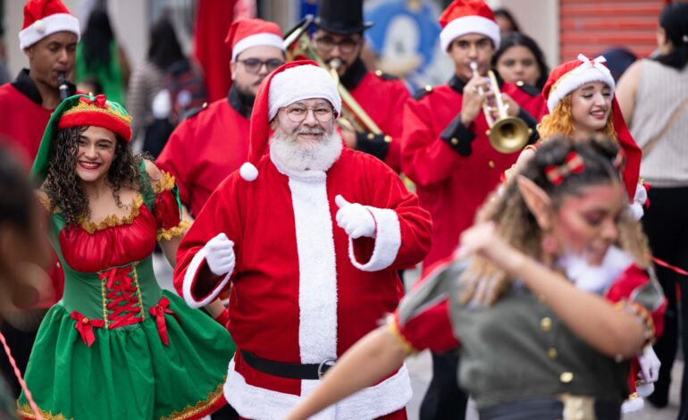 Clube do Balanço, circo, teatro e apresentações de dança, animam a última semana da Rua de Natal de Itapevi e embalam as comemorações natalinas