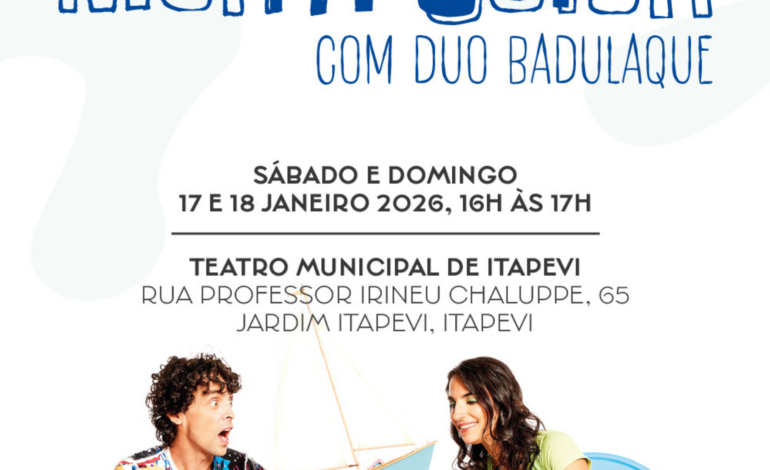 Duo Badulaque apresenta música instrumental brasileira de forma leve e acessível em Itapevi