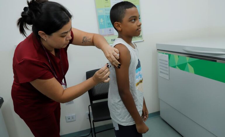 Sábado é o Dia D de Vacinação contra o sarampo e a febre amarela em Barueri