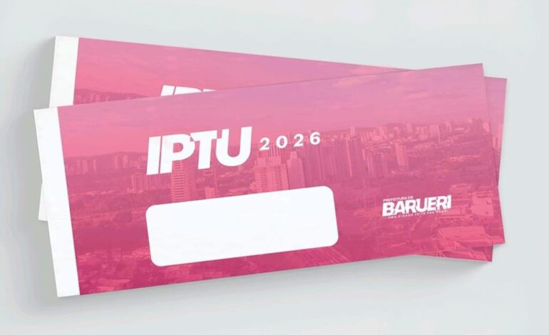 Pagamento do IPTU 2026 começa em março com reajuste apenas pela inflação