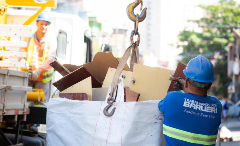 Saiba como utilizar o Papa-Entulho e a Operação Cata-Cacarecos em Barueri