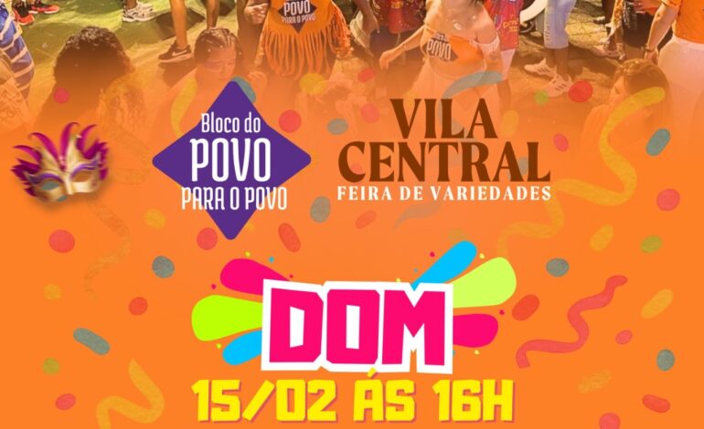 Bloco Do Povo para o Povo se apresenta na Feira de Variedades em Vargem Grande Paulista