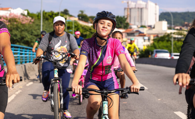 Prefeitura de Itapevi realiza Bicicletaço Delas em celebração ao Dia da Mulher