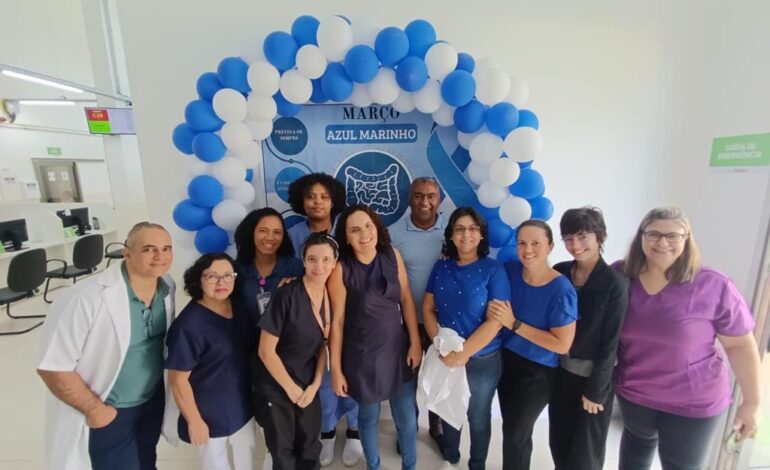 Março Azul-Marinho reforça prevenção ao câncer colorretal em Barueri