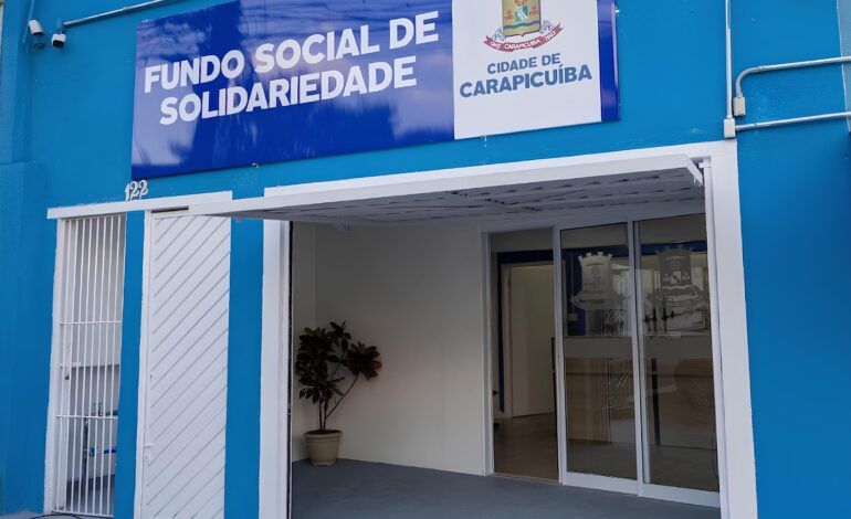 Prefeitura de Carapicuíba inaugura nova sede do Fundo Social de Solidariedade
