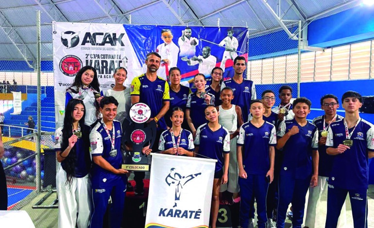Equipe de Karatê conquista título da 1ª Etapa do Circuito ACAK 2026