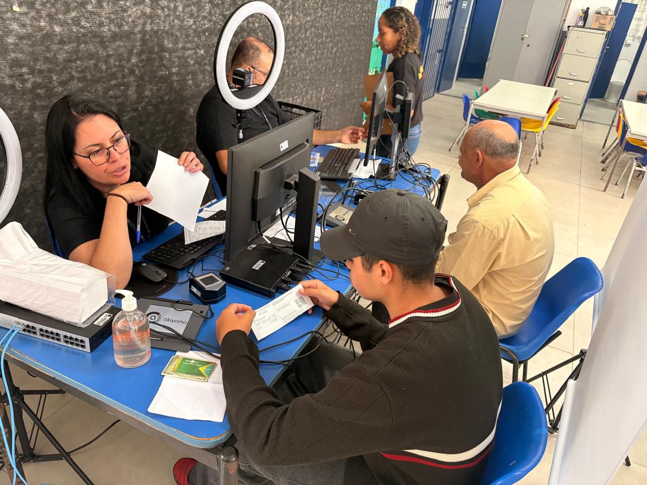 Ação Itinerante do Cartório Eleitoral fortalece a cidadania no bairro Samambaia