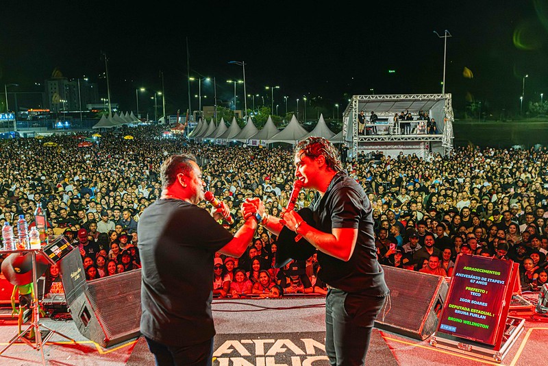  Show de Natanzinho Lima encerra aniversário de Itapevi com 22 mil pessoas e mais de 40 toneladas de alimentos arrecadados