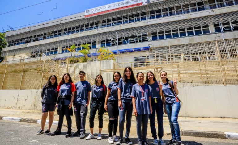 Etec abre inscrições para vestibulinho