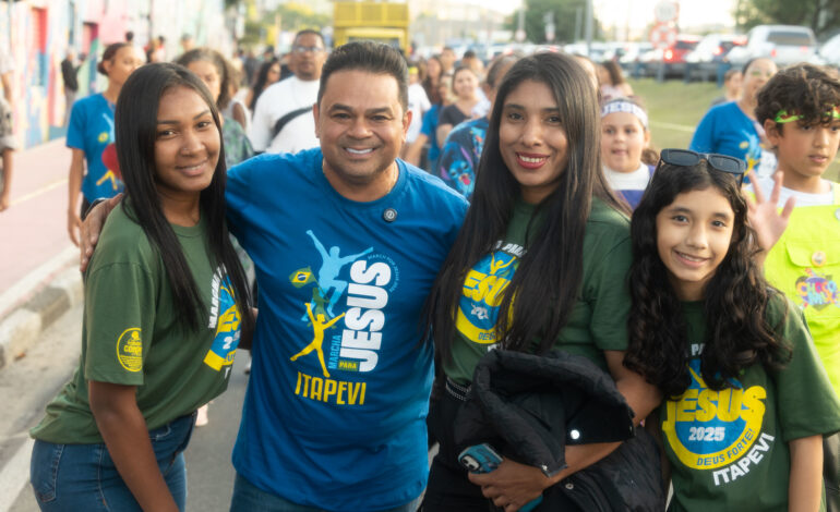 Itapevi realiza maior Marcha para Jesus da história com cerca de 12 mil fiéis