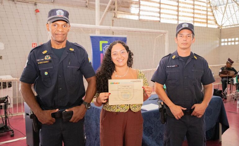 Programa de Ações Preventivas da Guarda inicia 2026 na EMEF Osvaldo Batista Pereira