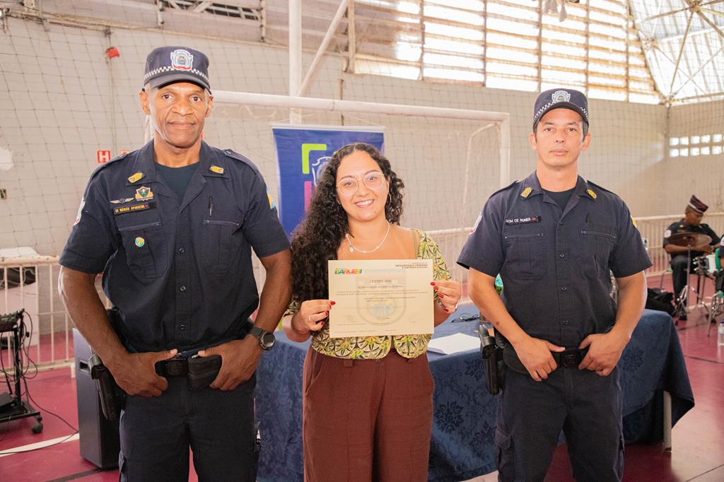 Programa de Ações Preventivas da Guarda inicia 2026 na EMEF Osvaldo Batista Pereira