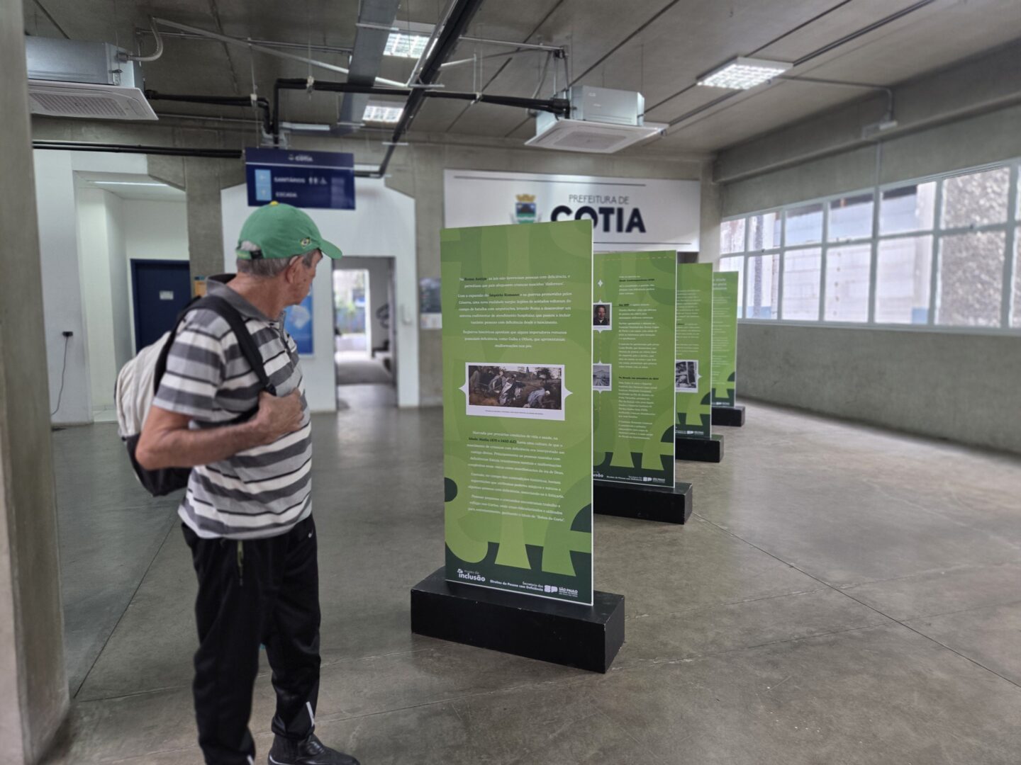 Cotia recebe exposição itinerante do Museu da Inclusão
