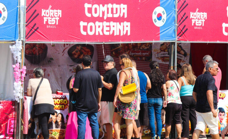 Itapevi recebe Korea Fest Brasil com gastronomia, cultura pop e atrações para toda a família no Parque da Cidade