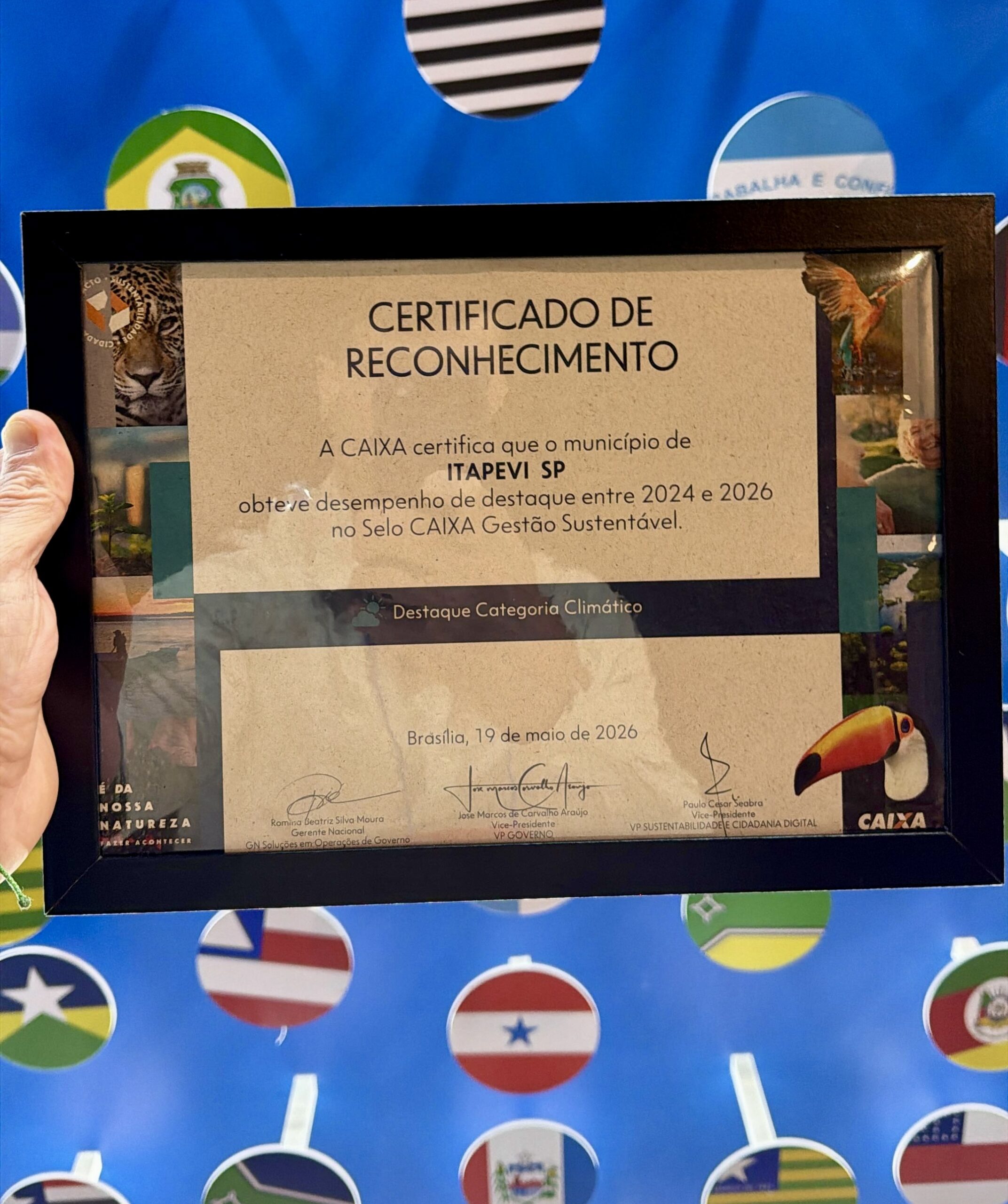 Prefeitura de Itapevi recebe Selo CAIXA Gestão Sustentável por boas práticas de governança