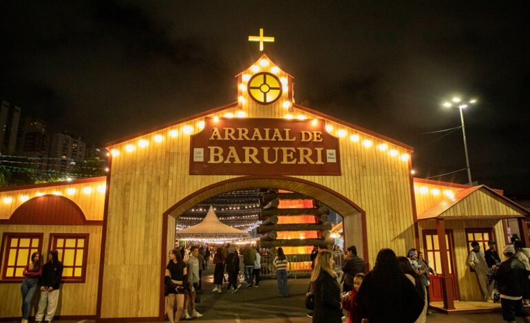 Decoração temática do Arraiá Barueri encanta visitantes e valoriza tradição junina