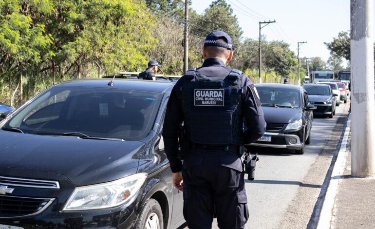 GCM se une à PM na Operação Impacto Alta Visibilidade para reforçar a segurança em Barueri