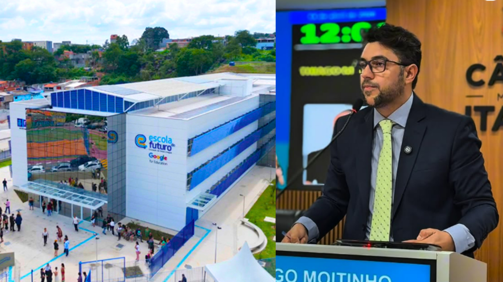 Prefeito Teco confirma início da construção da Escola do Futuro no Vale do Sol, atendendo pedido da comunidade e do vereador Thiago Moitinho