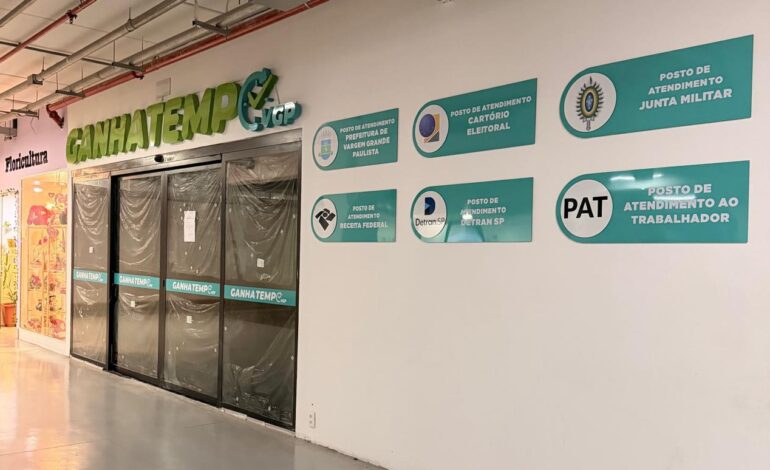 Ganha Tempo será inaugurado nesta terça-feira em Vargem Grande Paulista