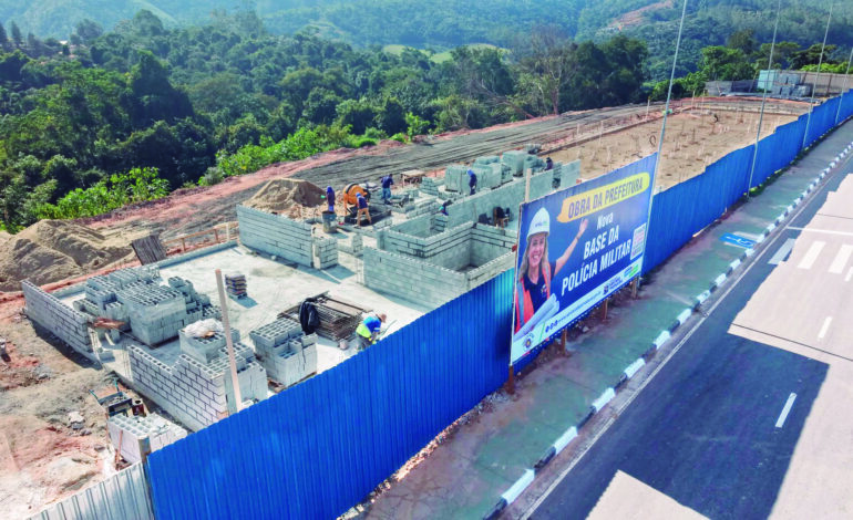 Mais segurança: prefeitura inicia construção da nova base da Polícia Militar 